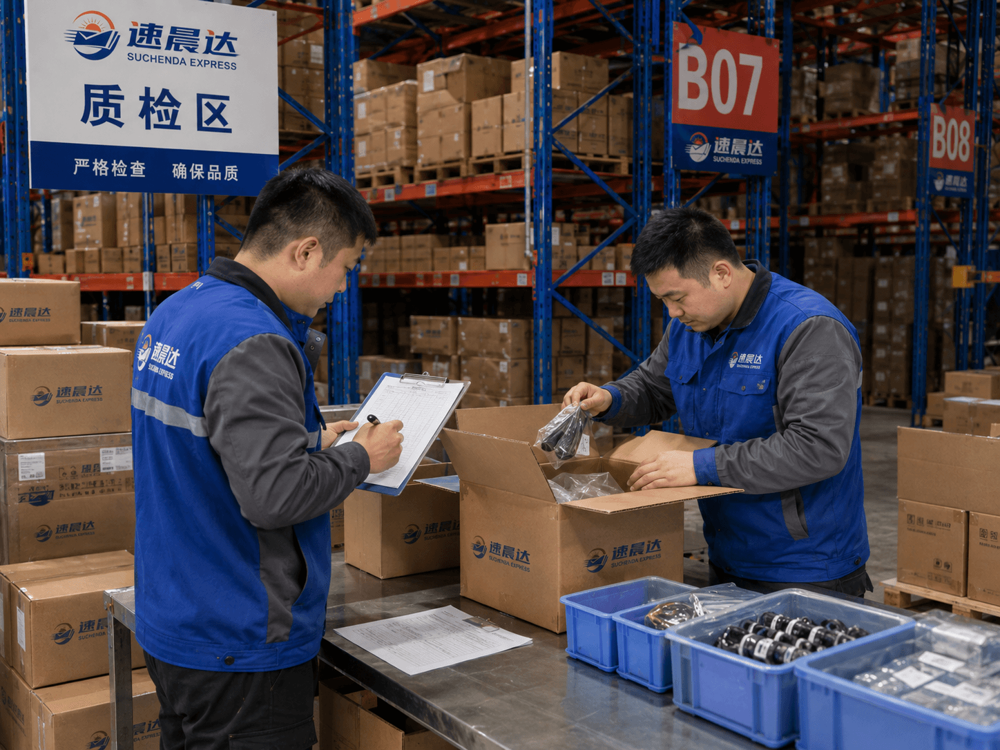 出版发行与云仓现场实拍